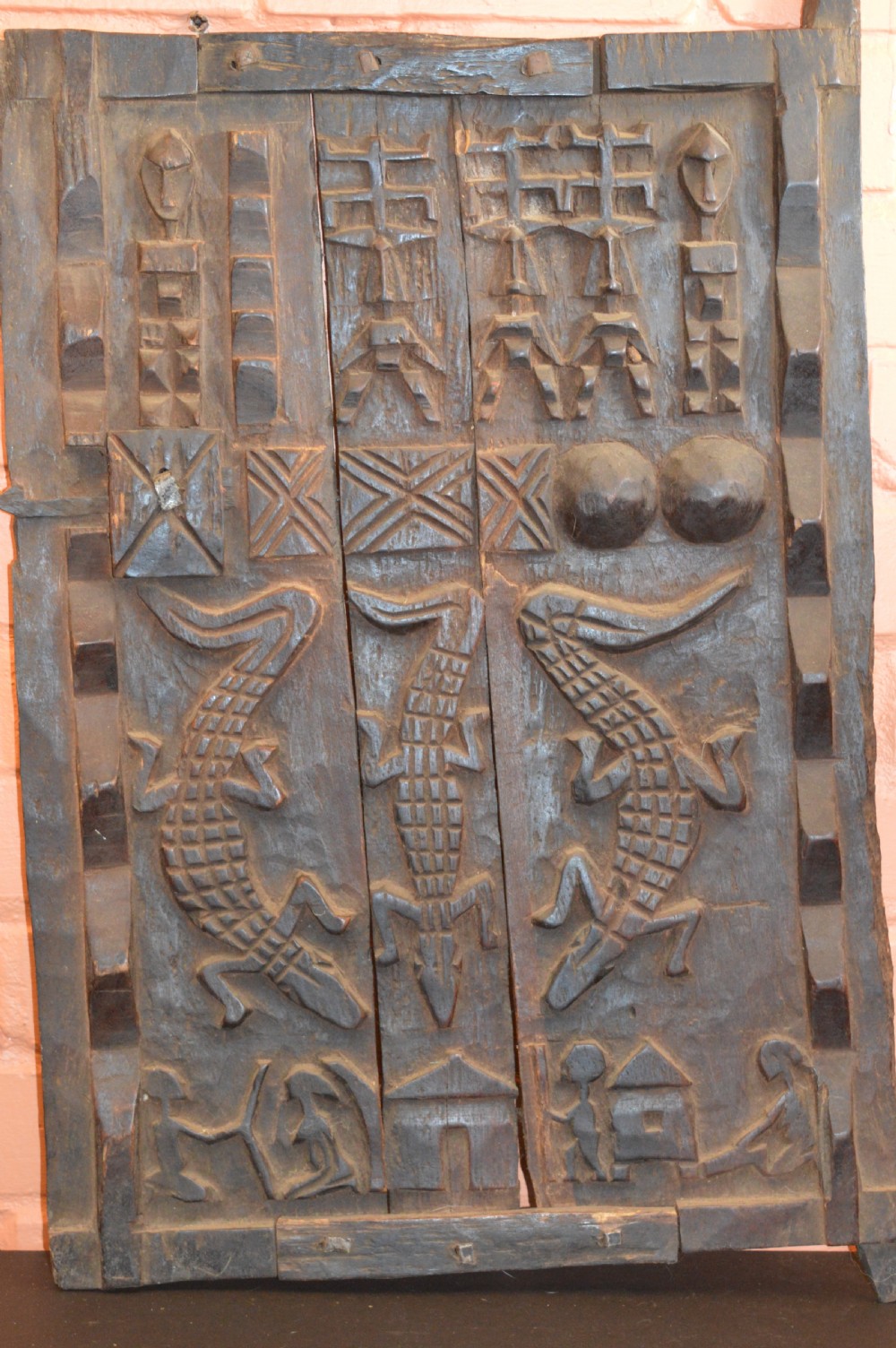 Large African Dogon Grain Door,c1920