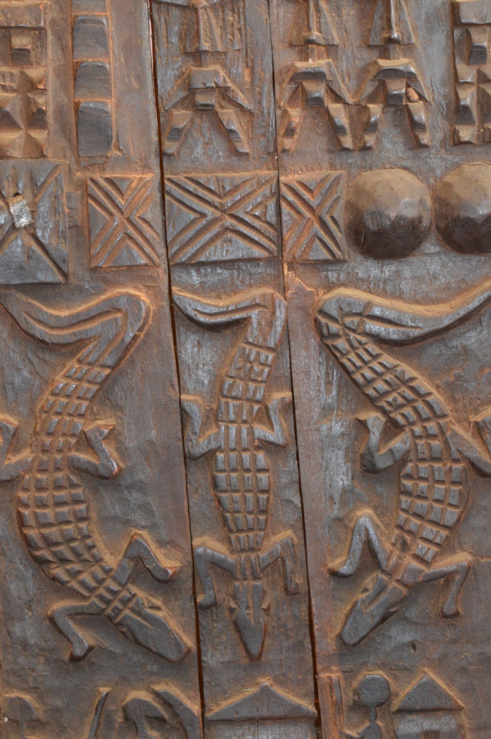 Large African Dogon Grain Door,c1920 View II