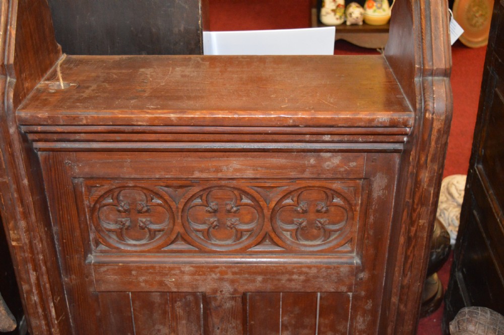 Mid 19th century Oak Church Lecturn,c1850 View III