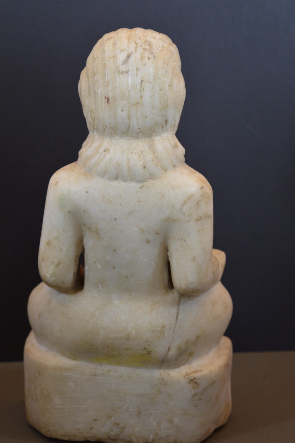 Large (6kg) Burmese Stone Buddha Statue,c1890 View VI
