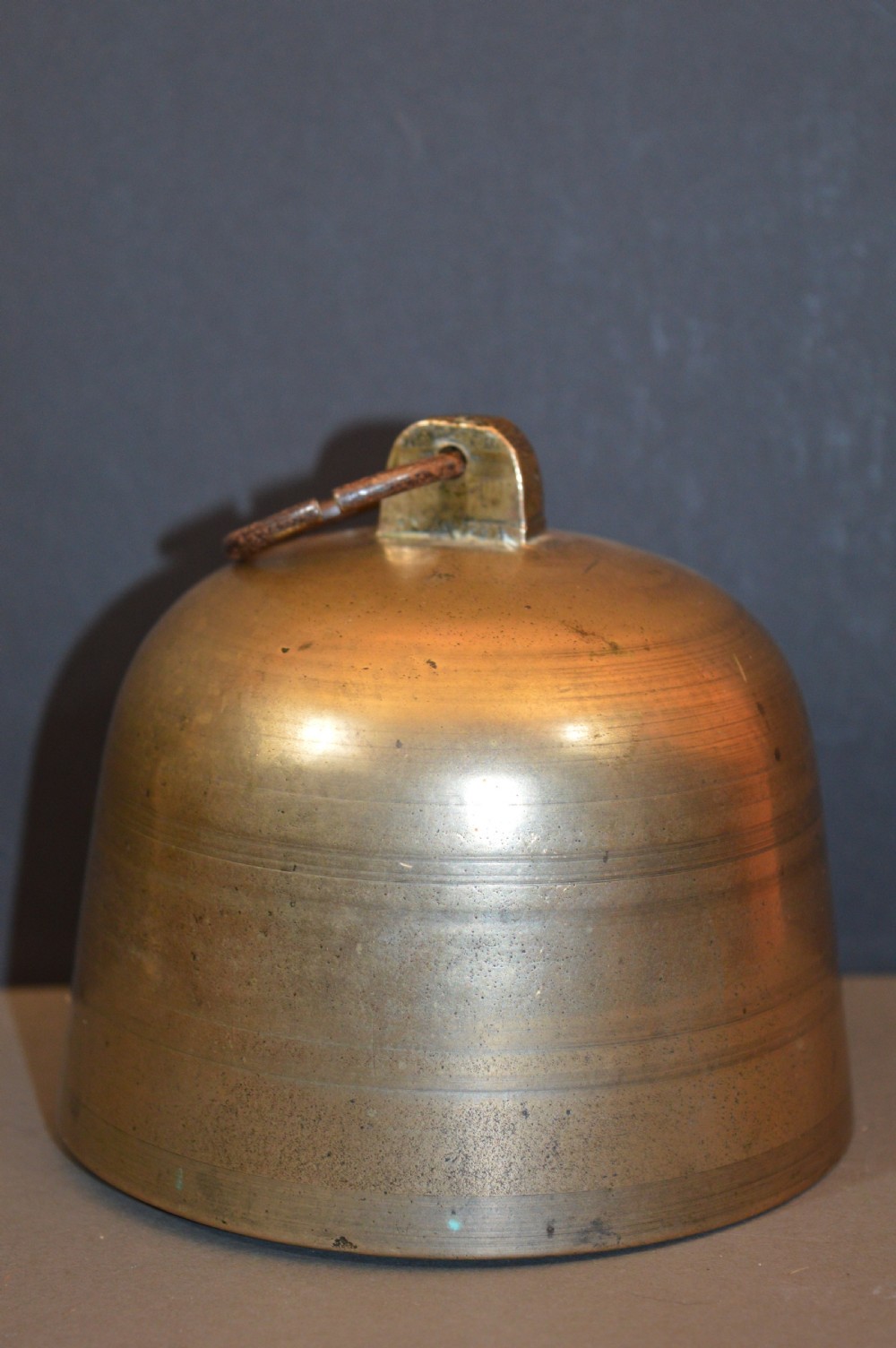 R Wells Bell Metal/Bronze Table Bell,c1790