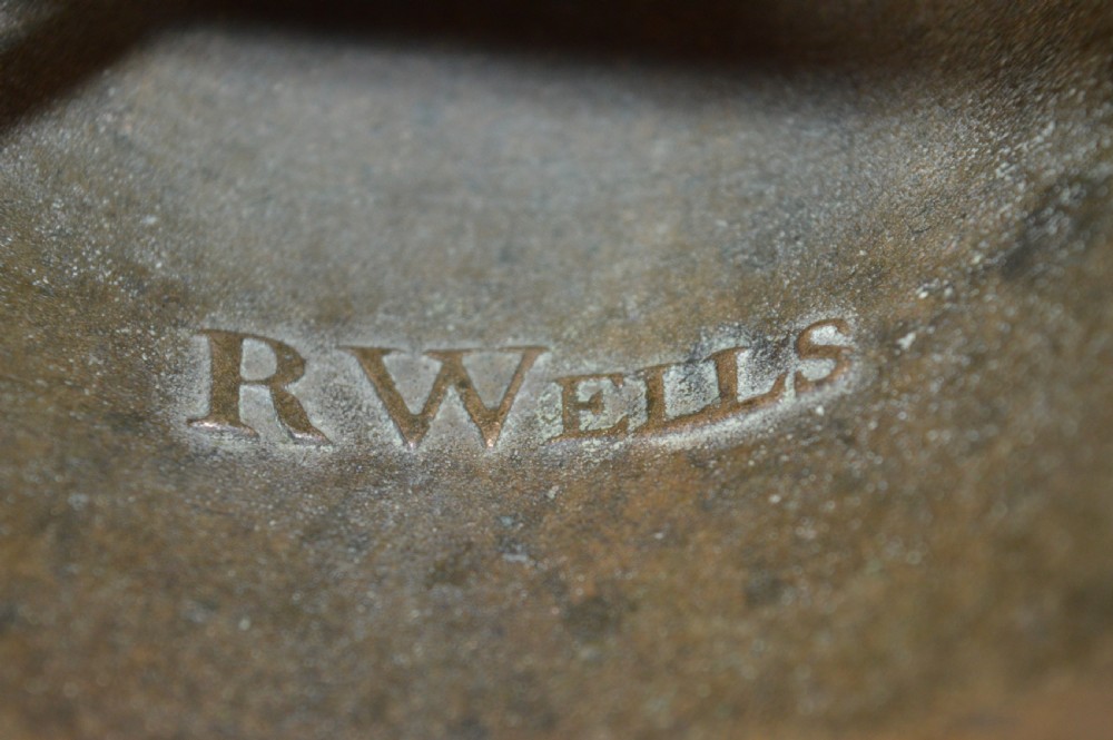 R Wells Bell Metal/Bronze Table Bell,c1790 View IV