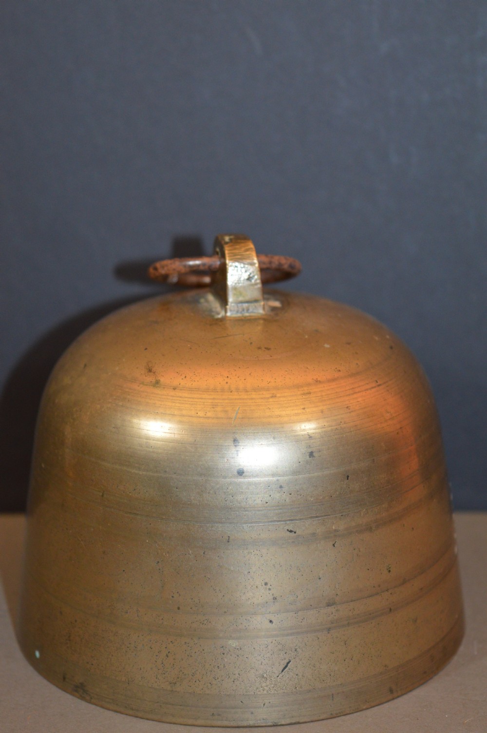 R Wells Bell Metal/Bronze Table Bell,c1790 View V