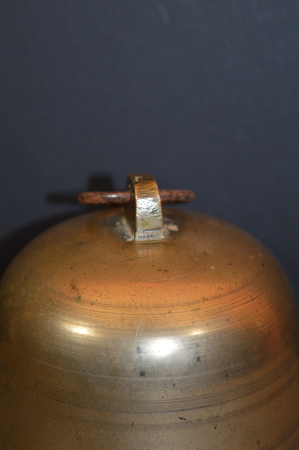 R Wells Bell Metal/Bronze Table Bell,c1790 View VII