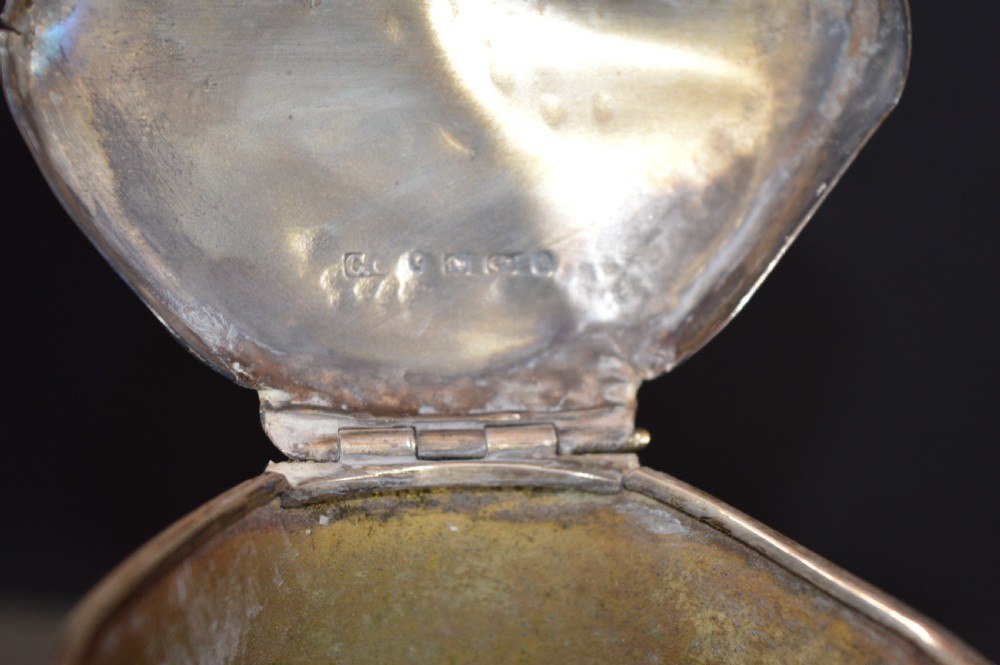Large Rams Horn and Silver Inkwell, c1850 View XIV