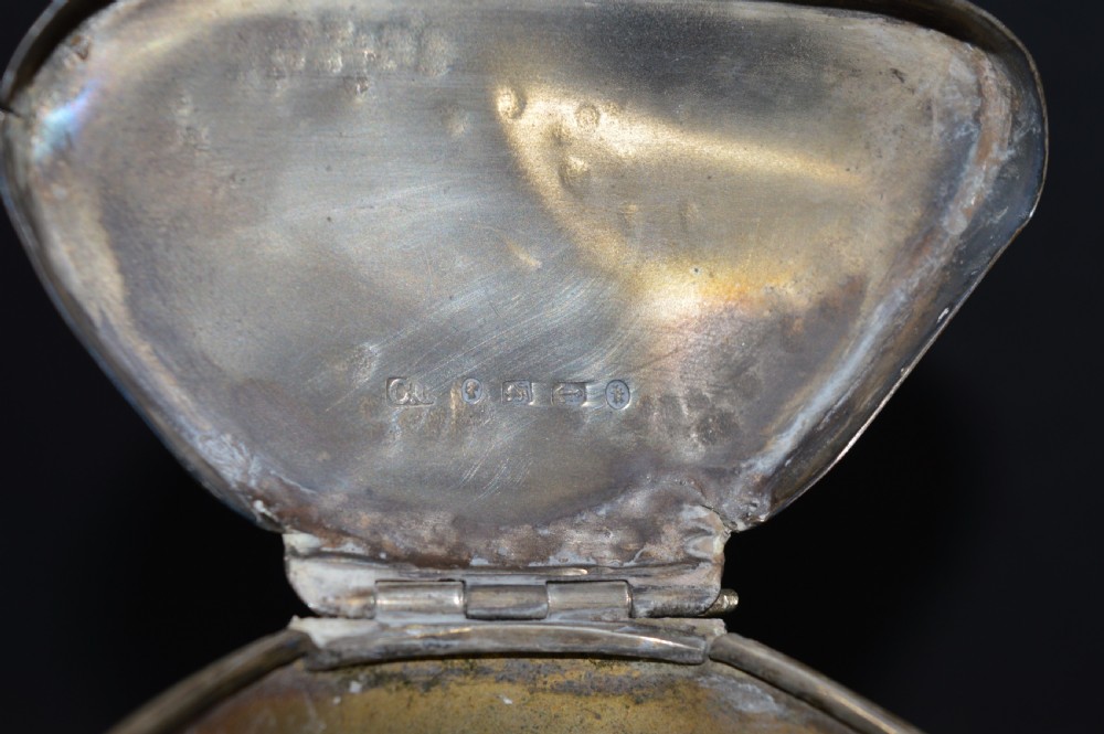 Large Rams Horn and Silver Inkwell, c1850 View XV