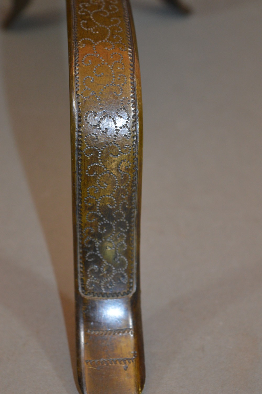 Fine Japanese Bronze Candle Holder,c1890 View IV