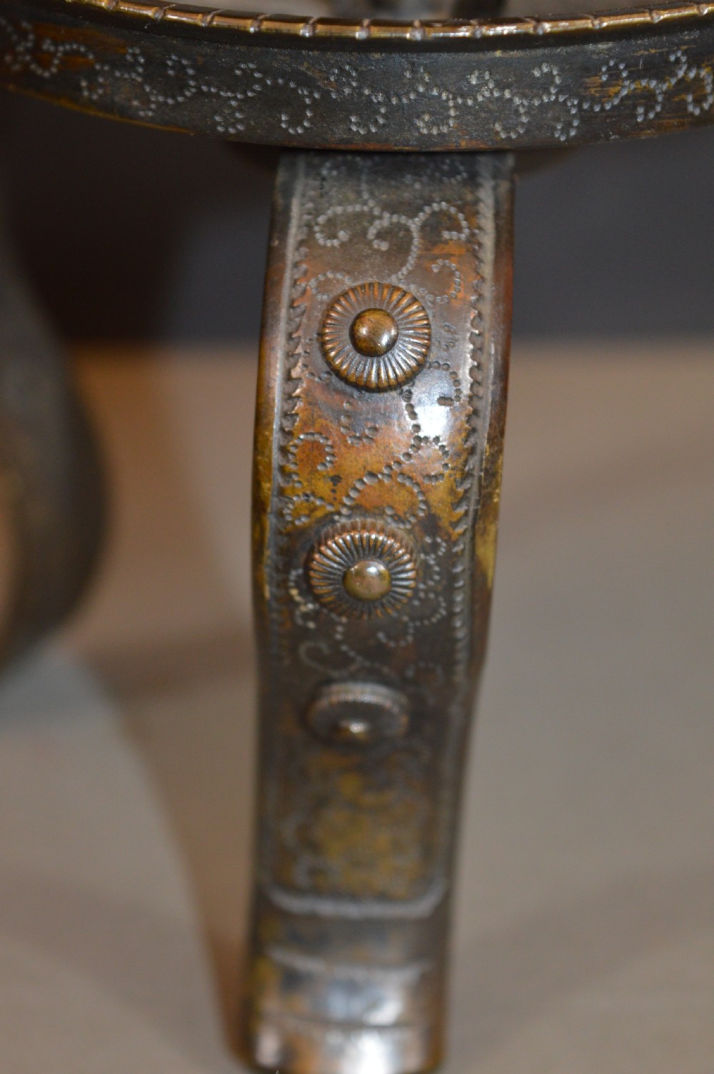 Fine Japanese Bronze Candle Holder,c1890 View VIII