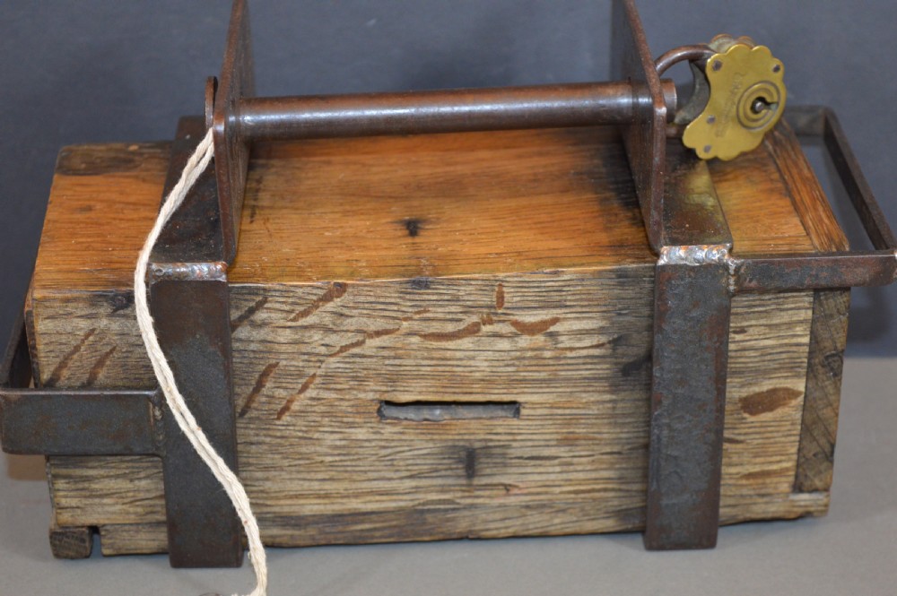 Folk Art Church Collection Box, c1850