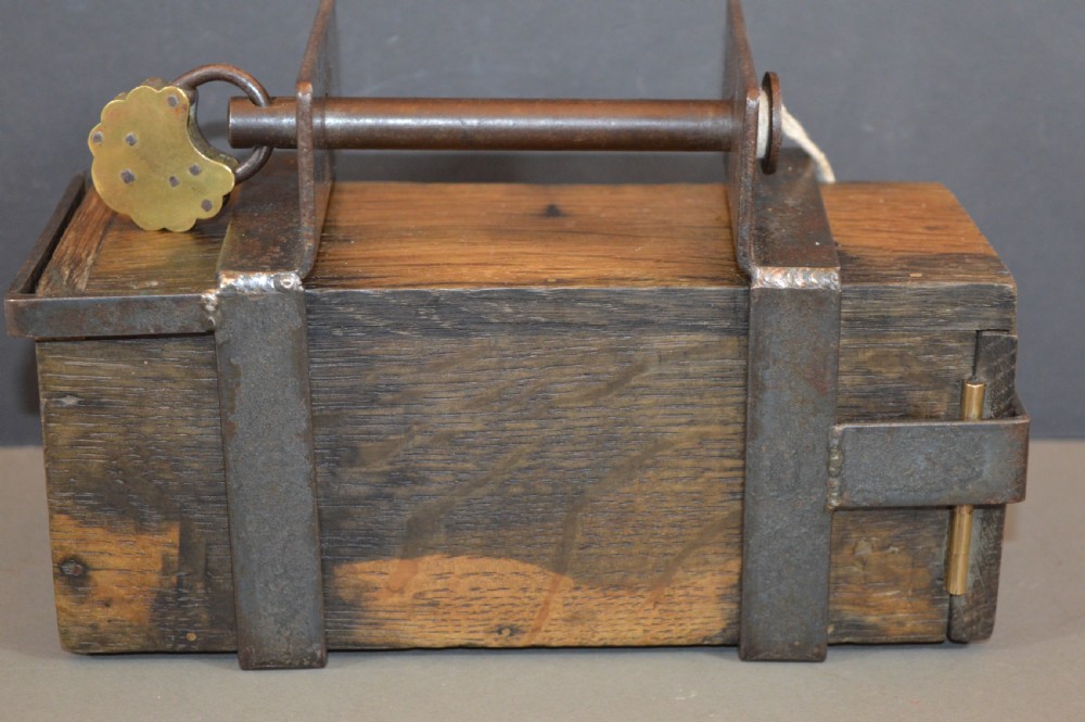 Folk Art Church Collection Box, c1850 View IV