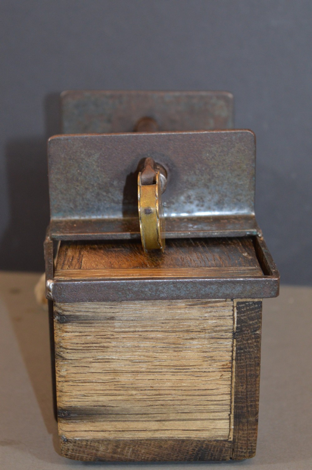 Folk Art Church Collection Box, c1850 View V