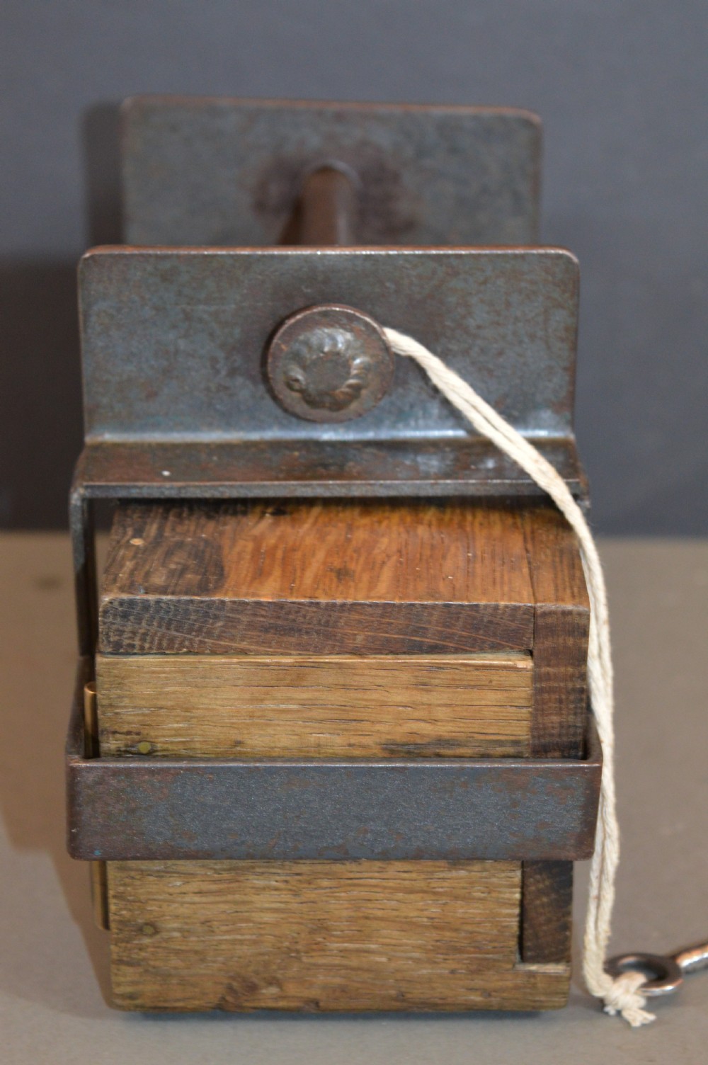 Folk Art Church Collection Box, c1850 View VI