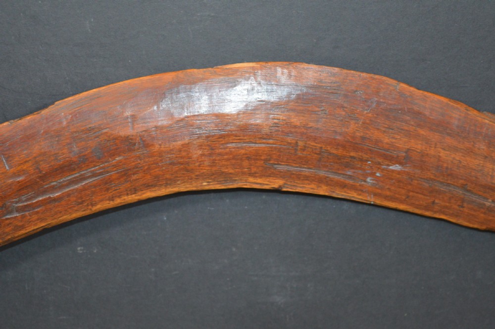 Hand Carved Australian Aboriginal Boomerang,c1890 View IV