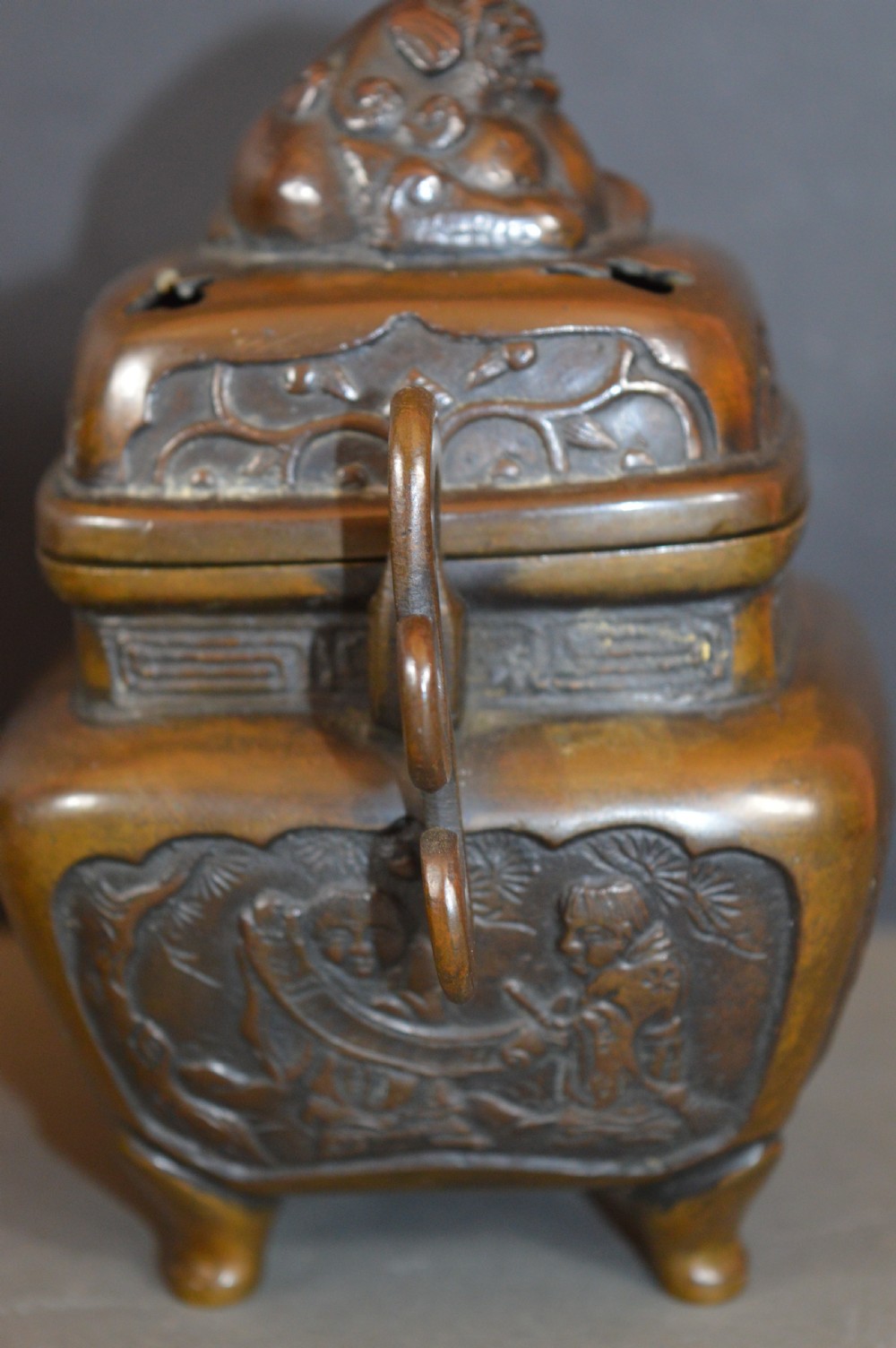 Fine Chinese Bronze Censer, c 1890 View VII