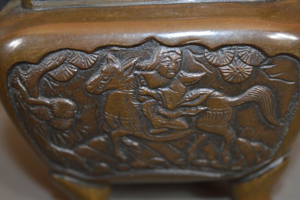 Fine Chinese Bronze Censer, c 1890 View XII