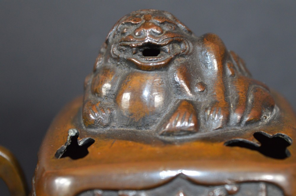 Fine Chinese Bronze Censer, c 1890 View XIII