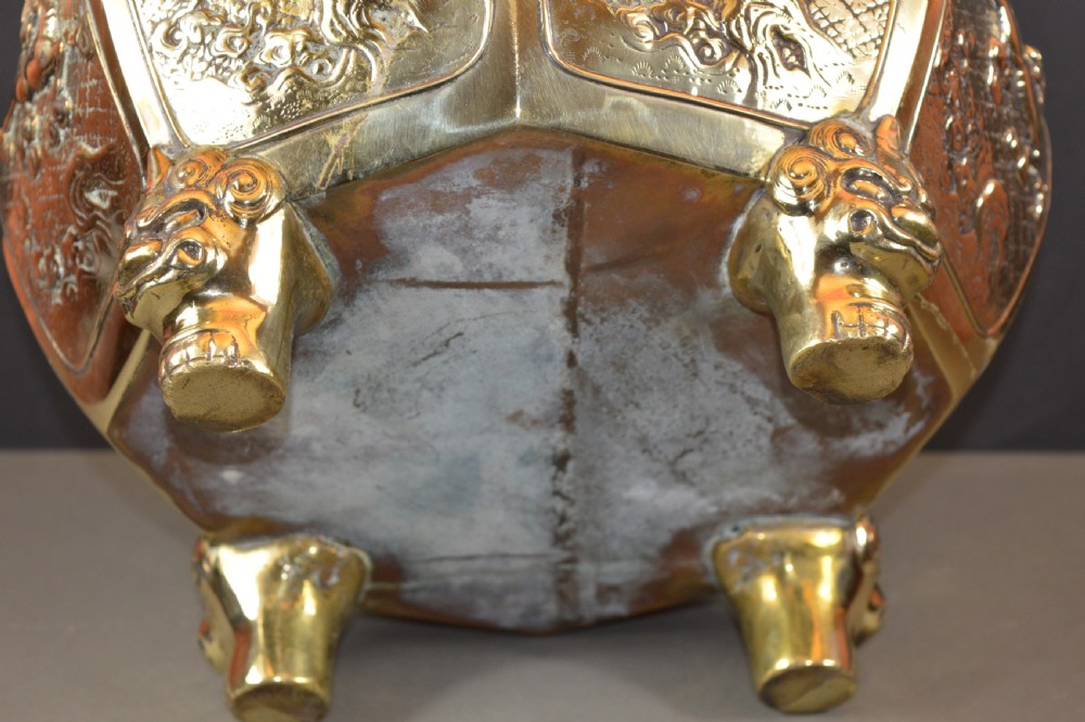 Large (7kg) Chinese/Sino-Tibetan Bowl/Jardiniere, c1880 View X