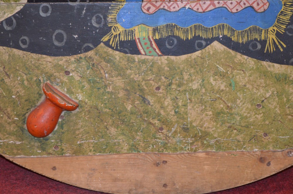 Hand Painted Folk Art Rocking Horse, c1890 View IV