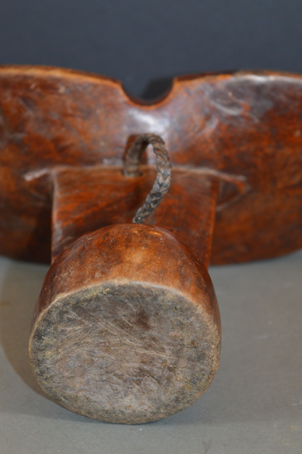 African Ethiopian Hand Carved Head Rest, c1890 View VIII