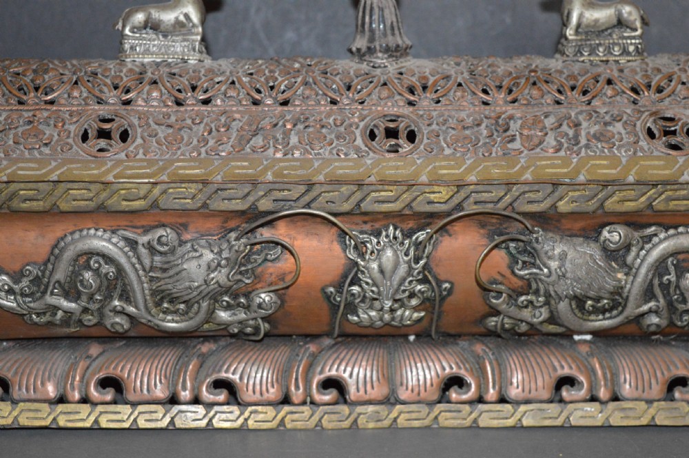 Large (2.7kg) Tibetan Temple Incense Burner, c1890 View IX
