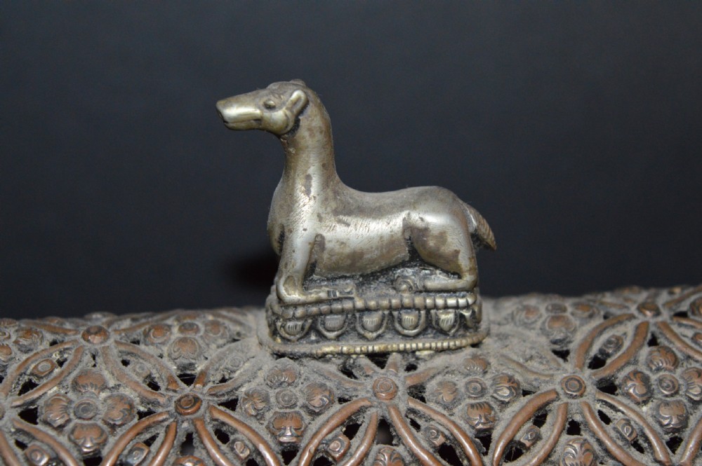 Large (2.7kg) Tibetan Temple Incense Burner, c1890 View XI