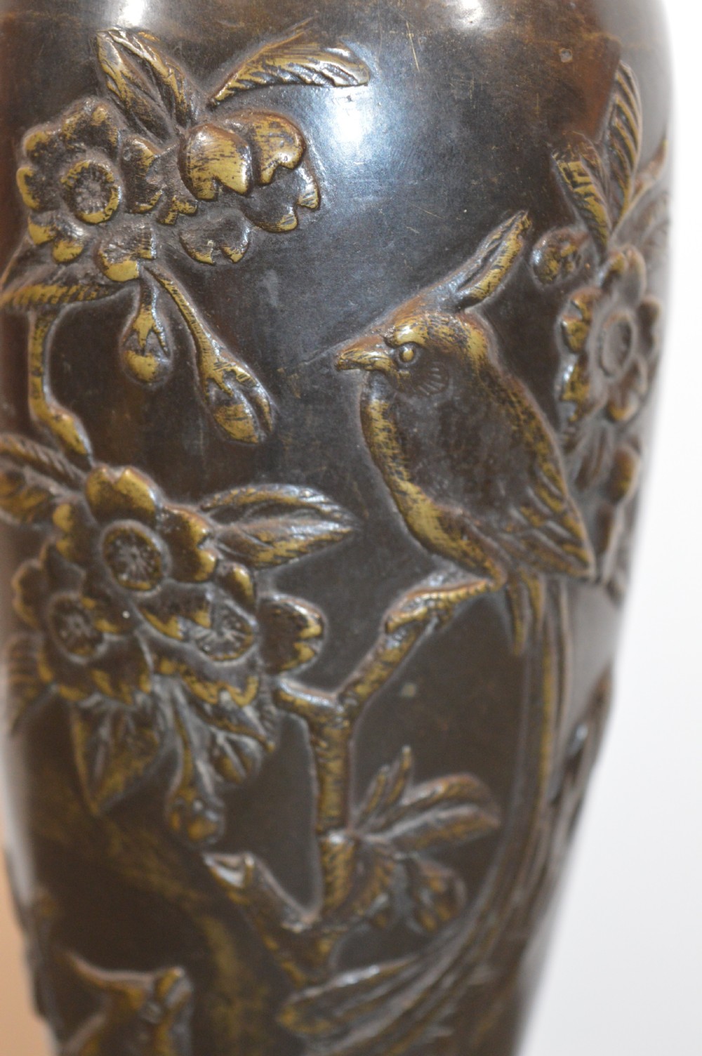 19th Century Japanese Bronze Vase, c1870 View II