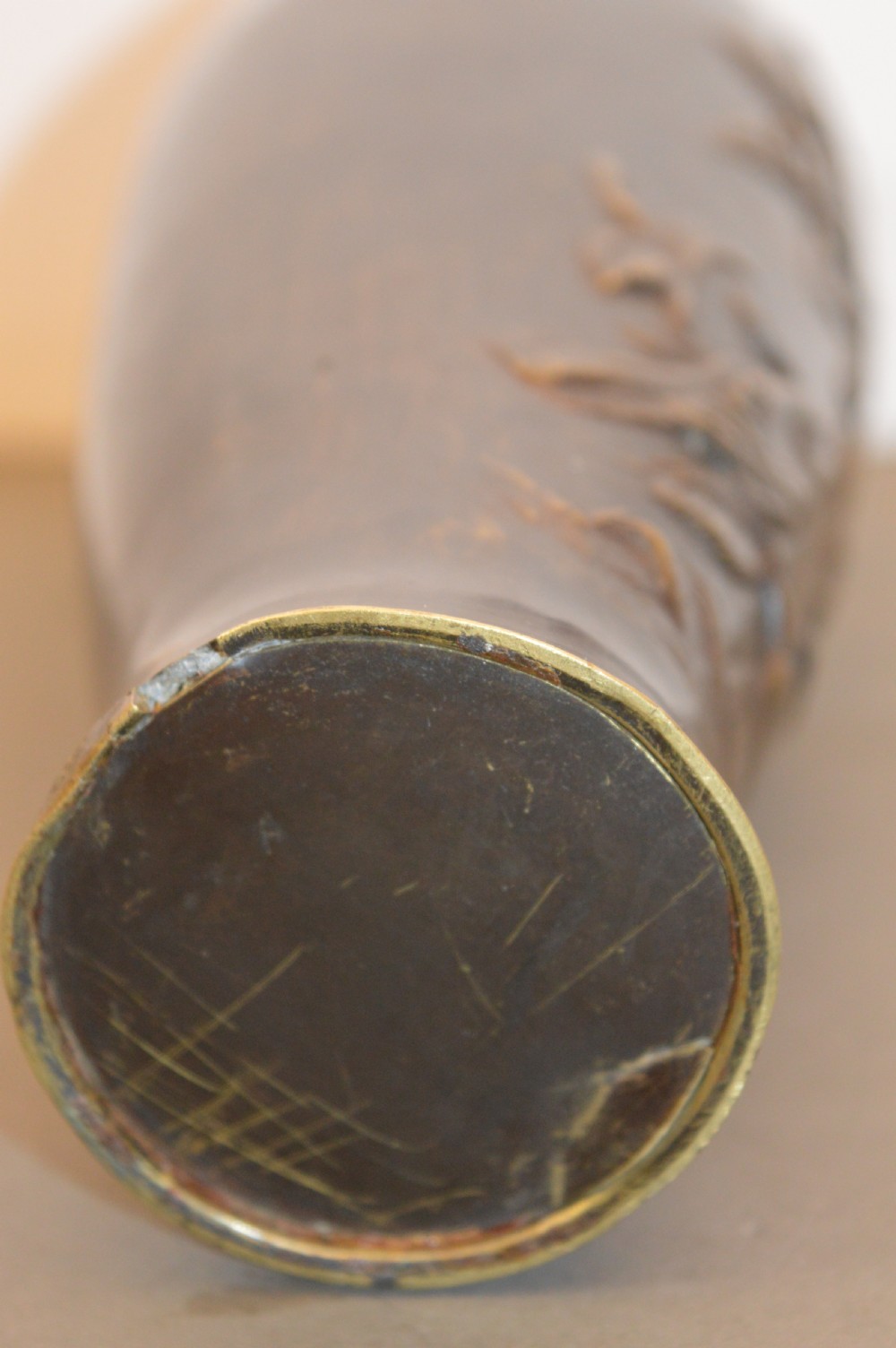 19th Century Japanese Bronze Vase, c1870 View V
