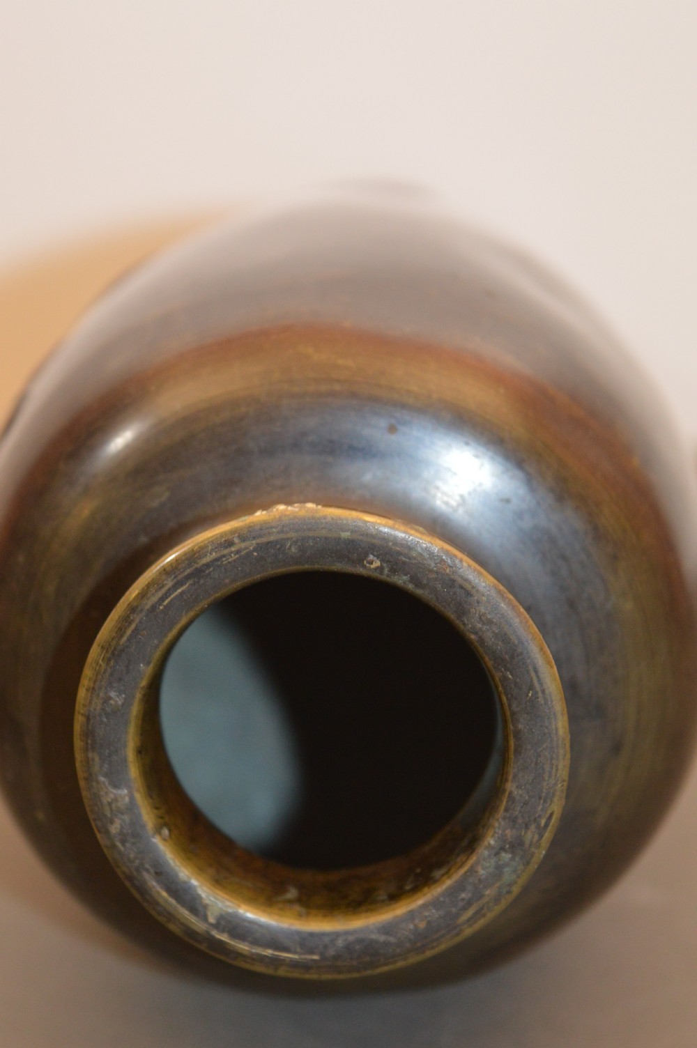 19th Century Japanese Bronze Vase, c1870 View VI