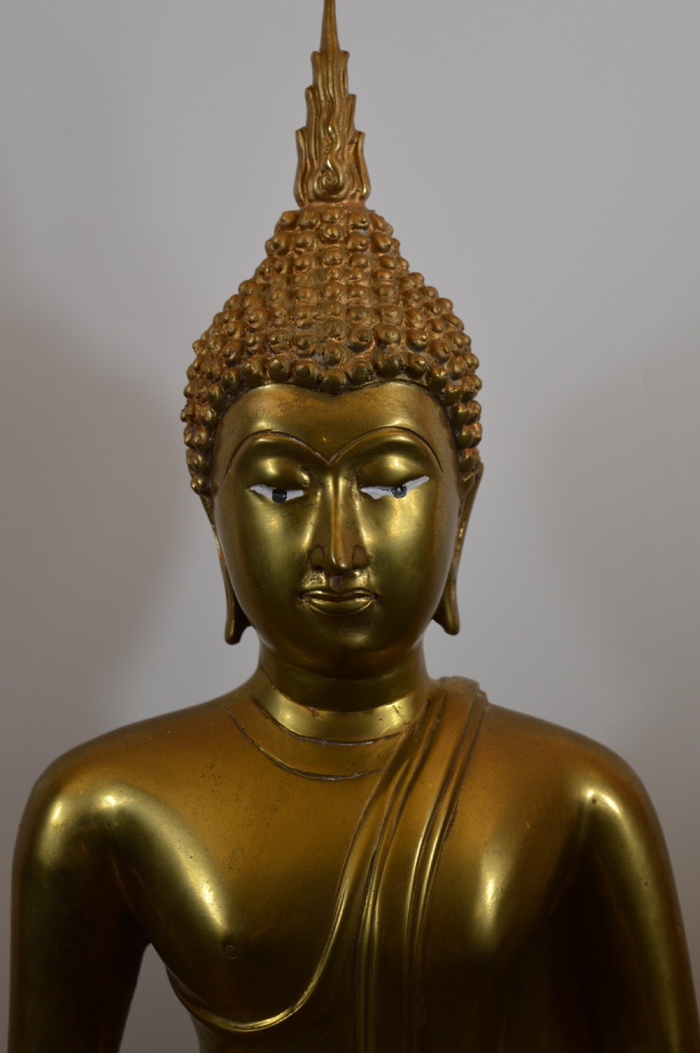 Large (6.8kg) Thai Bronze Buddha, c1930 View III