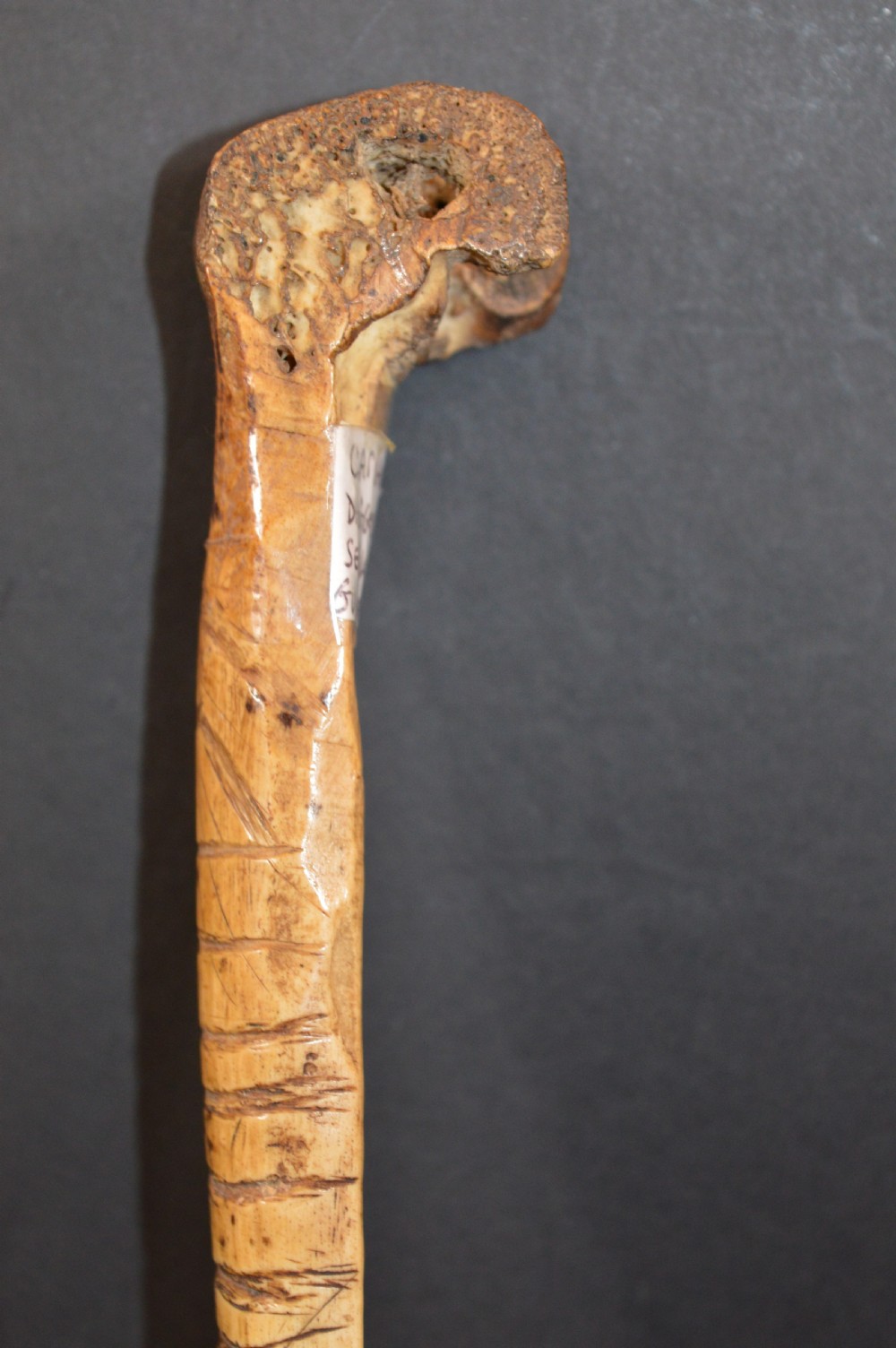 Tribal Sepik River Cassowary Bone Dagger,c1890 View VI