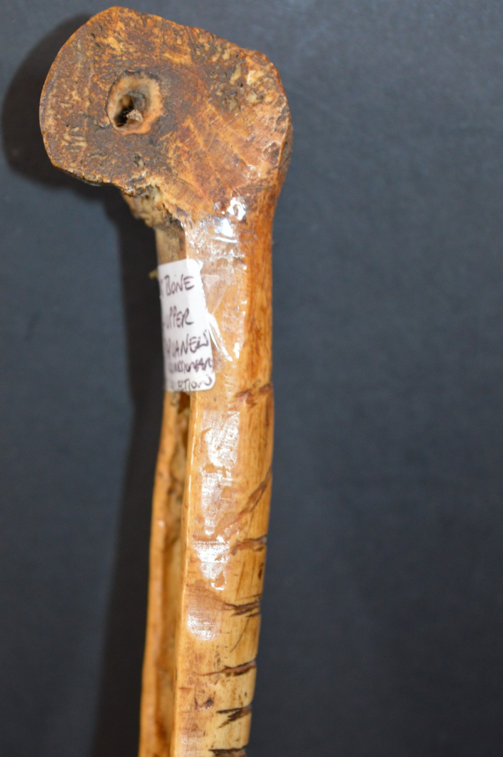 Tribal Sepik River Cassowary Bone Dagger,c1890 View X