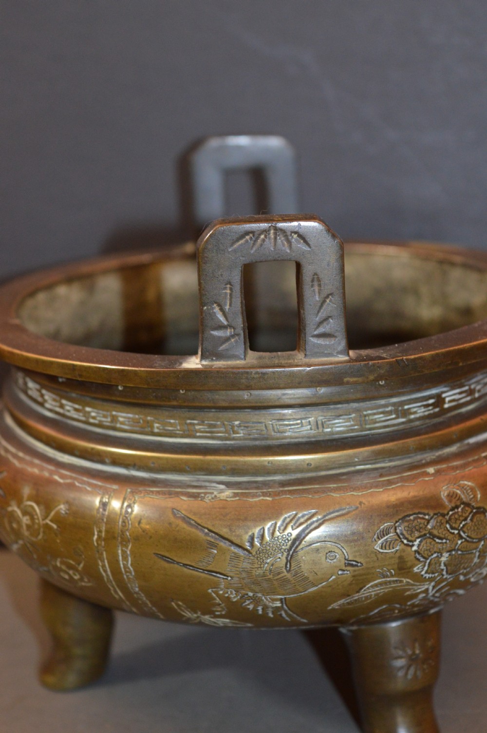 Early 19th Century Chinese Bronze Censer,c1820 View IV