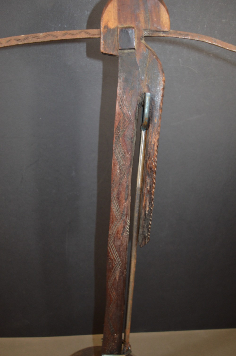 African Mossi Tribal Axe on Stand,c1920 View III