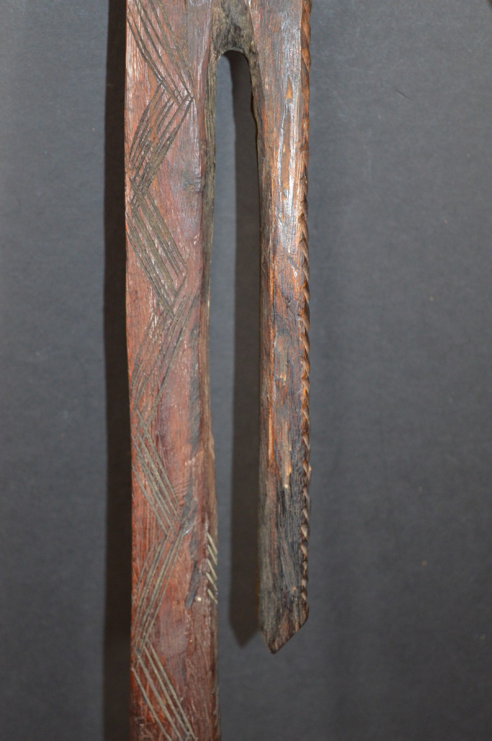 African Mossi Tribal Axe on Stand,c1920 View VIII