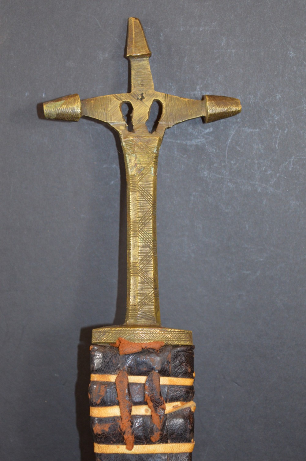 African Tuareg Sword / Scabbard,c1890 View VI