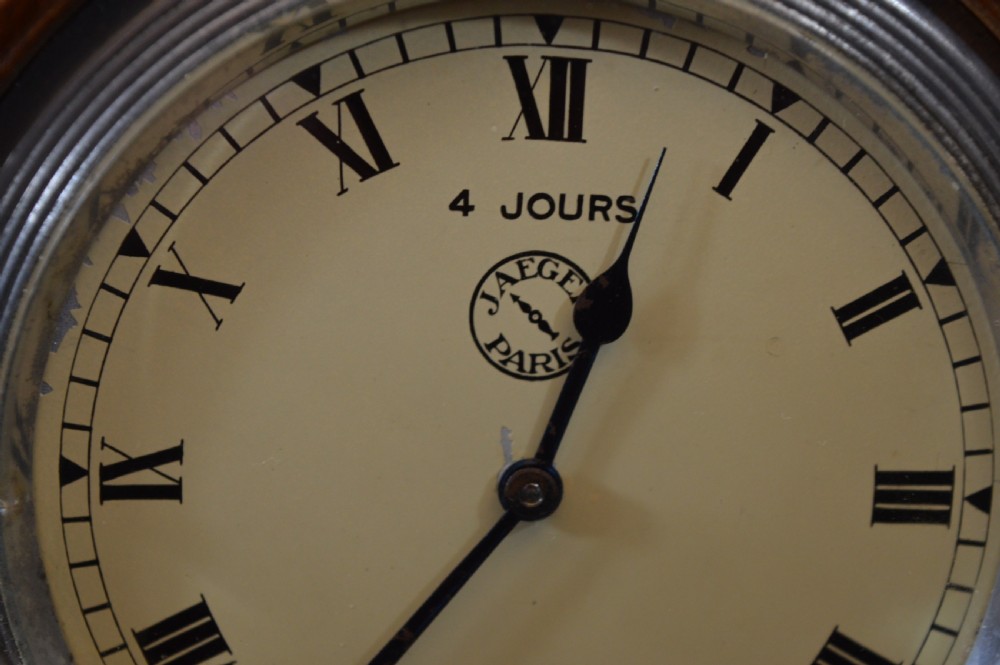 WW1 Aircraft Propeller Jaeger LeCoultre Clock,1917 View IV