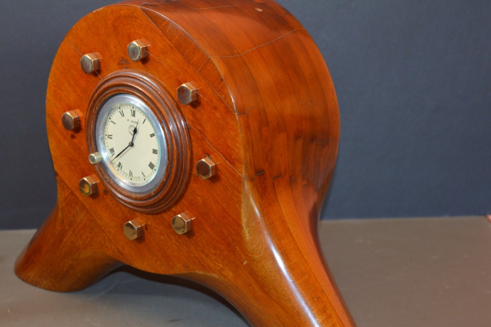 WW1 Aircraft Propeller Jaeger LeCoultre Clock,1917 View IX