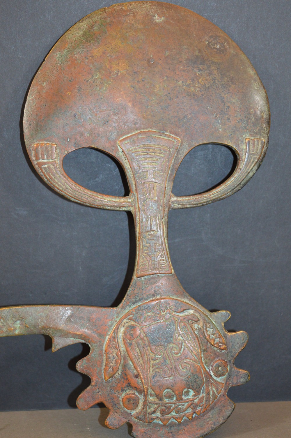Tibetan/Mongolian Shamanic/Ritualistic Axe, c1880 View II