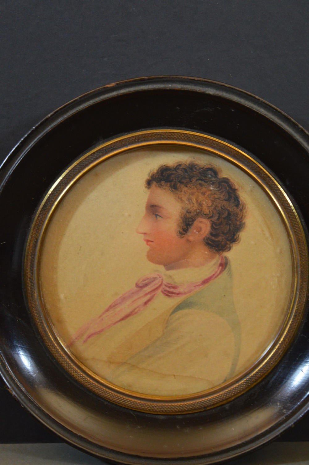 Three 19th century Miniature Paintings, c1880 View III