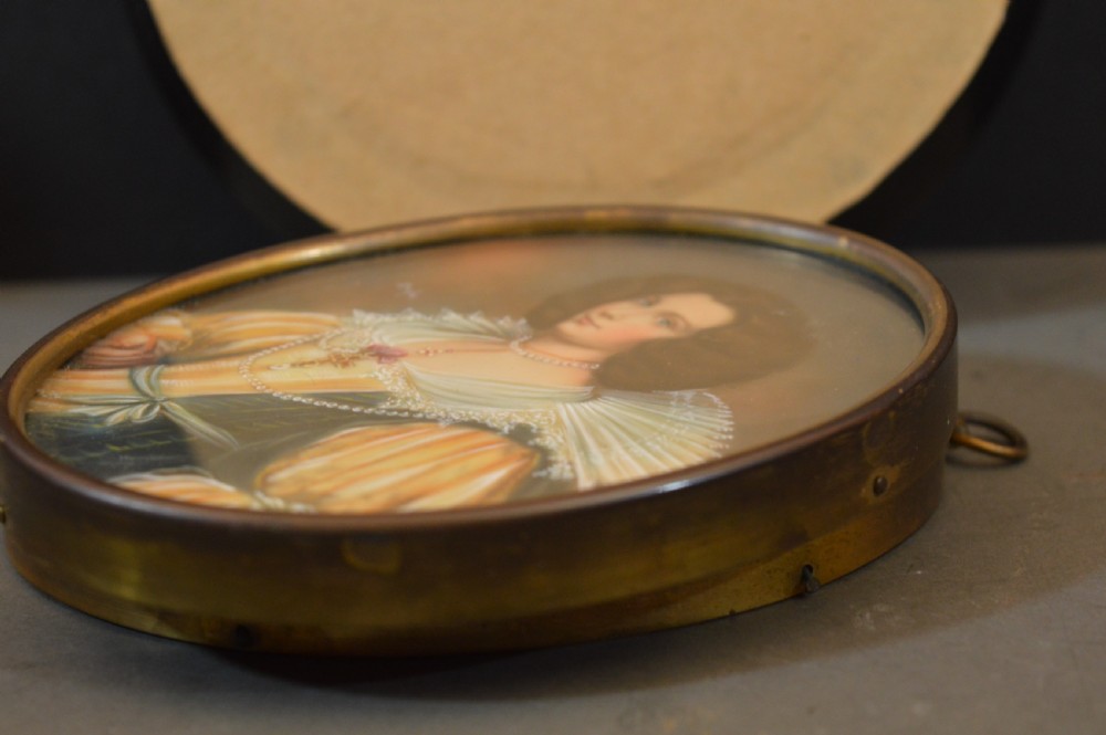 Three 19th century Miniature Paintings, c1880 View VII