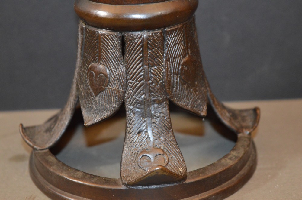 Large (32cm) Chinese Bronze Censer,c1920 View IV