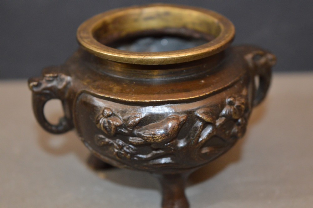 Small Chinese Bronze Censer,c1920