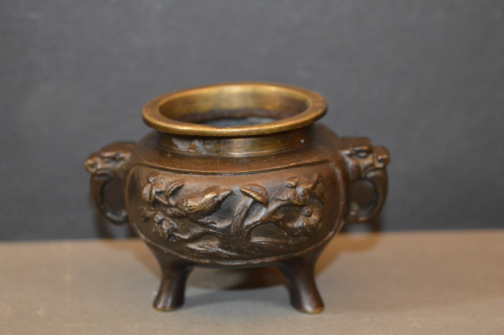 Small Chinese Bronze Censer,c1920 View II