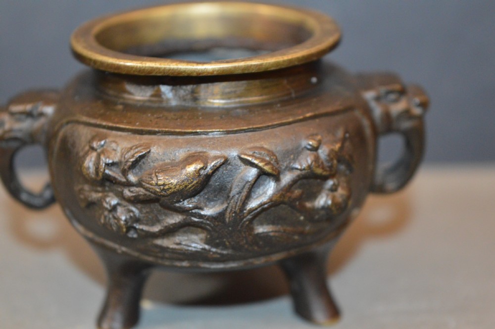 Small Chinese Bronze Censer,c1920 View III