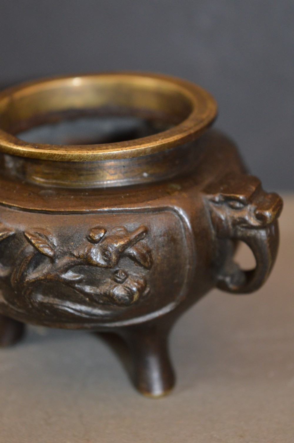 Small Chinese Bronze Censer,c1920 View IV