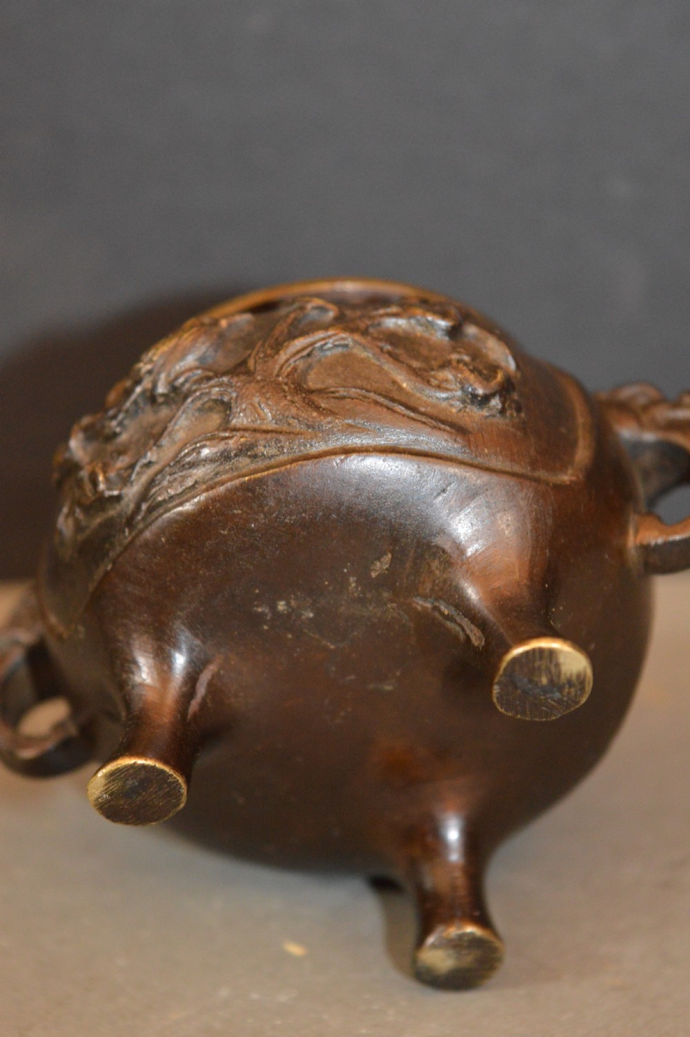 Small Chinese Bronze Censer,c1920 View V