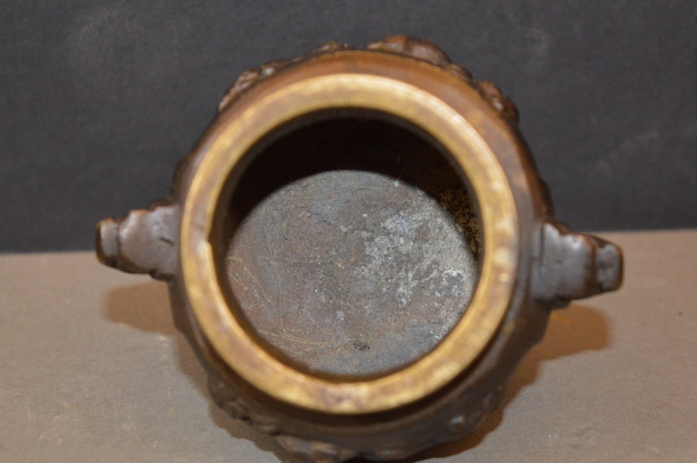 Small Chinese Bronze Censer,c1920 View VI