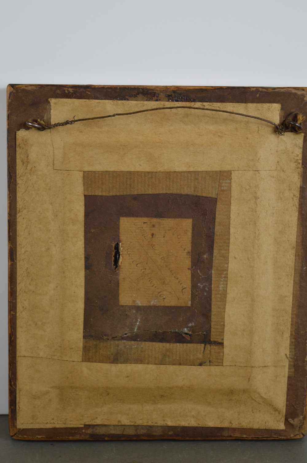 Framed Wax On Glass Portrait Wellington,c1820 View IV