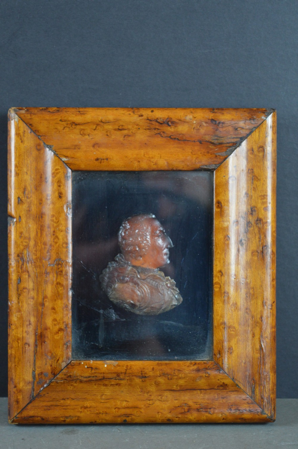 Framed Wax On Glass Portrait Wellington,c1820 View VI