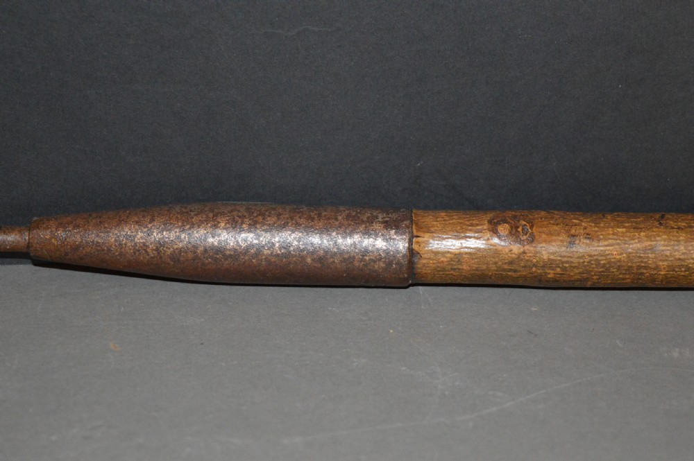 Poachers Harpoon Walking Stick,c1820  View VI